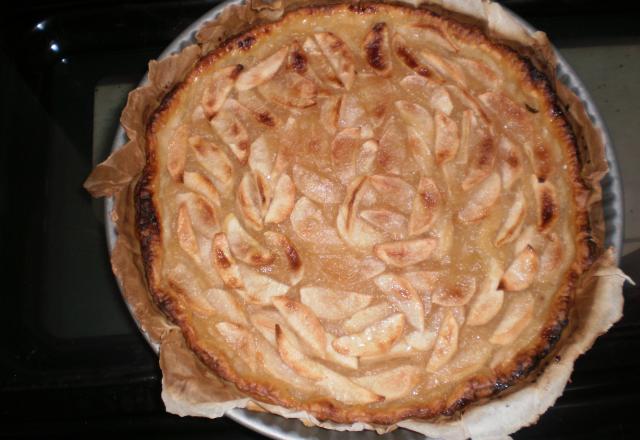 Tarte aux pommes beurre salé