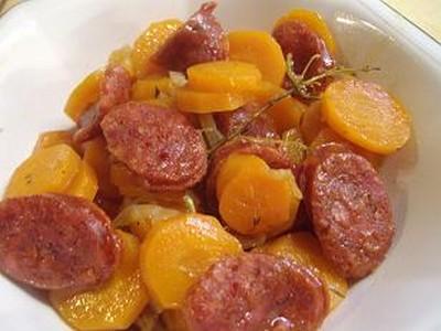 Carottes au chorizo