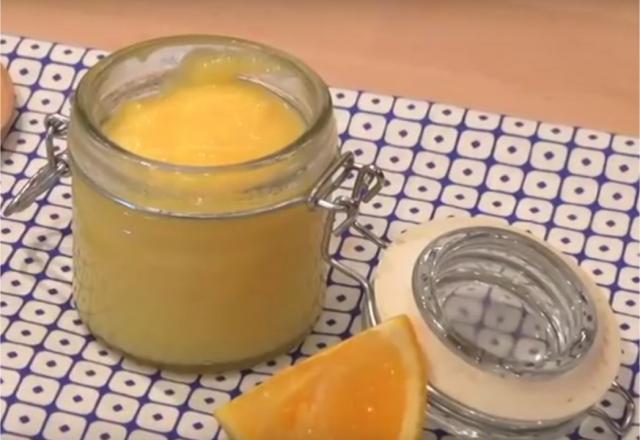 Crème d'orange à tartiner