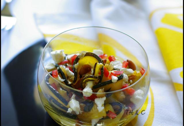 Courgettes à l'escabèche maison