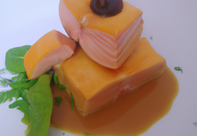 Saumon au foie gras