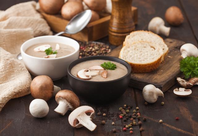 “Très facile et toujours réussi” : ce velouté de champignons noté 5/5 par nos lecteurs est un délice, voici la recette !