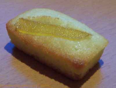 Financiers au gingembre