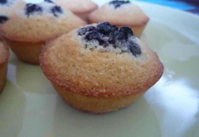 Financiers aux myrtilles