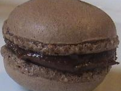 Macarons fourrés au chocolat