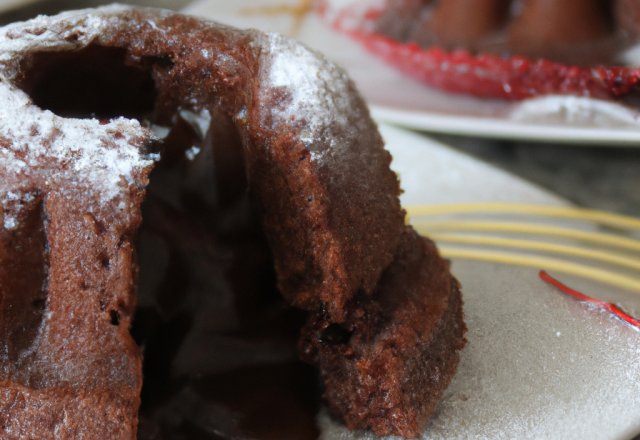 Fondant au chocolat pour un goûter réussi