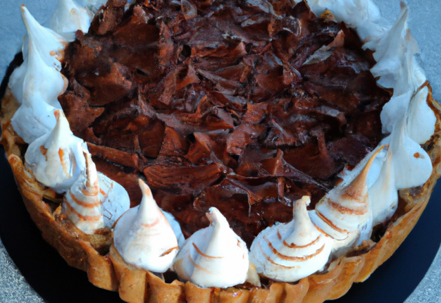 Tarte choco meringue