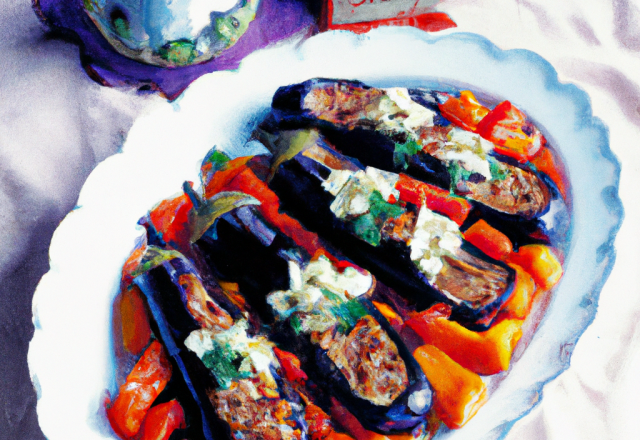 Poivrons et aubergines à l'ancienne