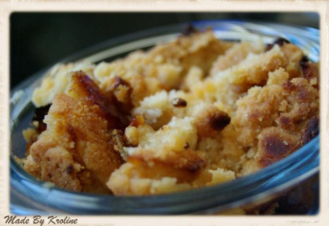 Crumble de pomme