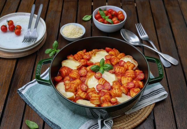 Gratin de gnocchis à l'italienne