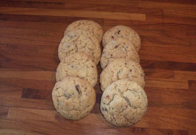 Cookies aux pépites de chocolat noir