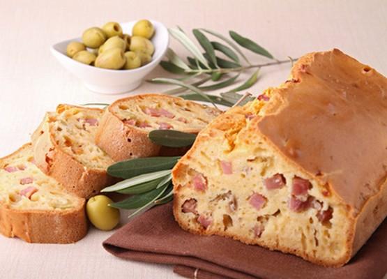 Cake au jambon et au fromage Saint Albray