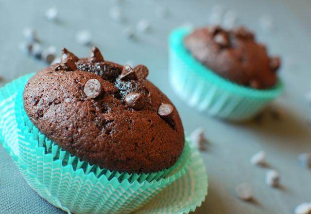 Muffins tout choco inratables