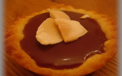 Tartelettes sablées au Toblerone