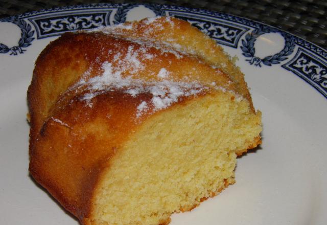 Gâteau au maïs et au citron