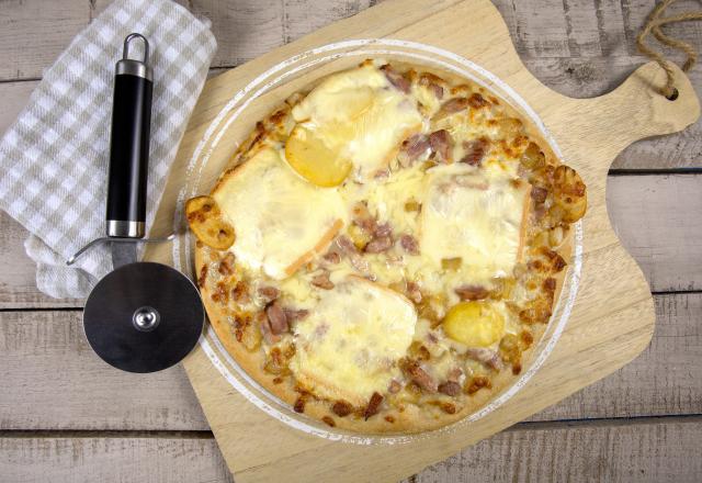 Pizza facon raclette