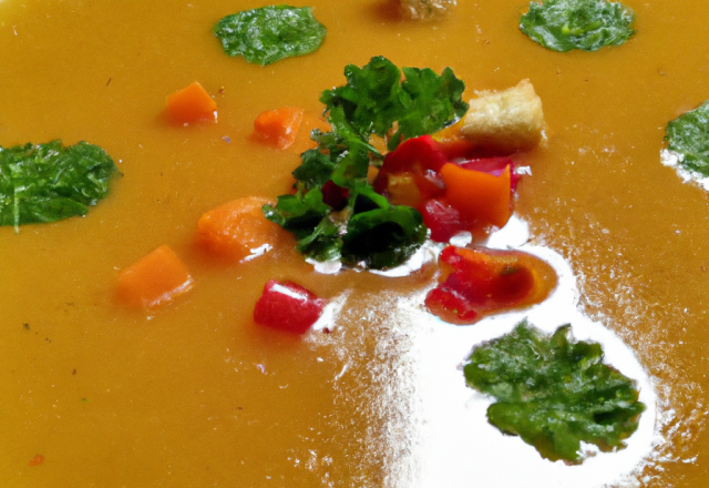 Potage gourmand