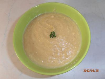 Purée de lentilles corail