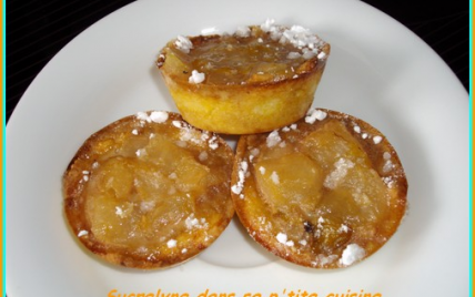 Tartelettes gratinées pommes-prunes