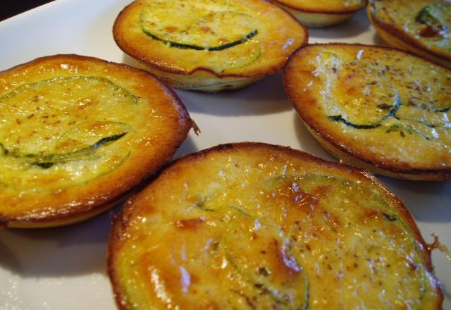 Flan au boursin et aux courgettes