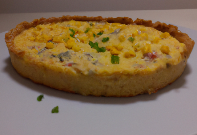 Quiche au maïs