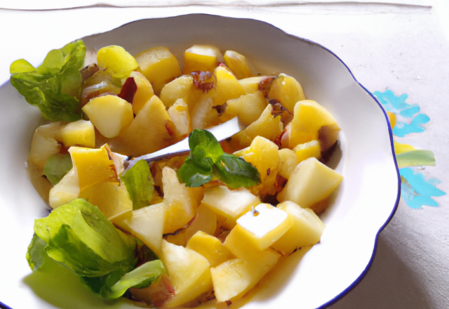 Salade fraicheur aux pommes de terre