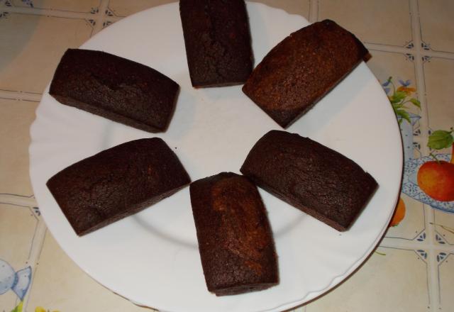 Financiers chocolatés