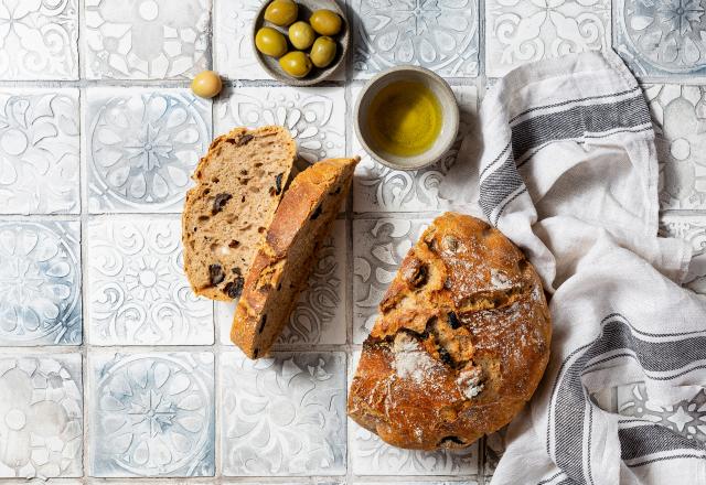 Pain aux olives au Cookeo