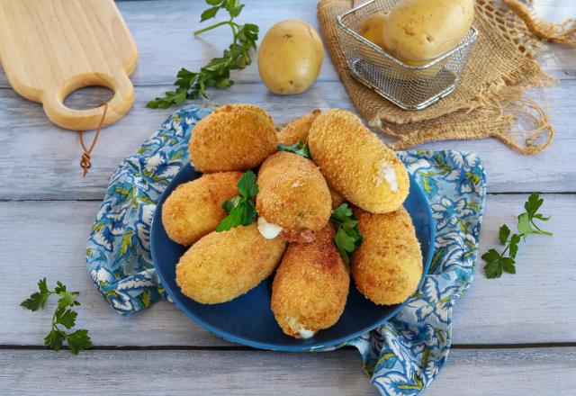 Croquettes de pommes de terre à l'italienne (Crocchette di patate)