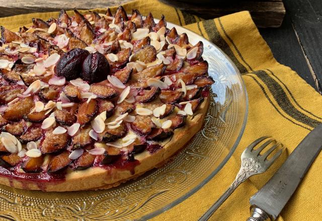 Tarte aux quetsches facile