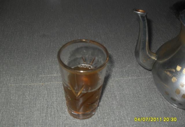 Thé à la menthe du Maroc