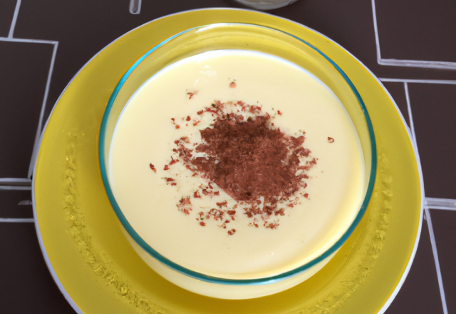 Mousse au chocolat blanc classique