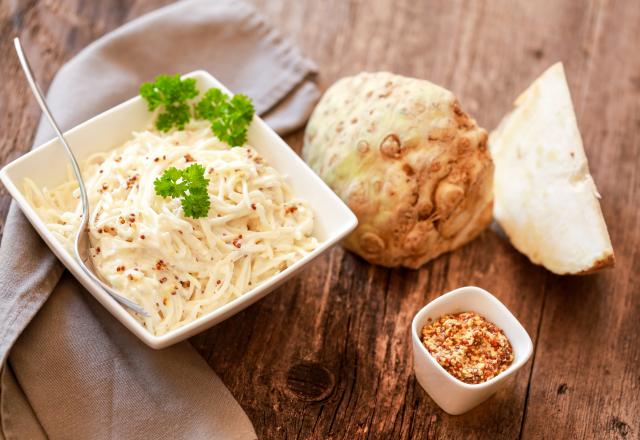 “Pas celui de la cantine, le vrai” : Philippe Etchebest vous propose une recette parfaite de céleri rémoulade !