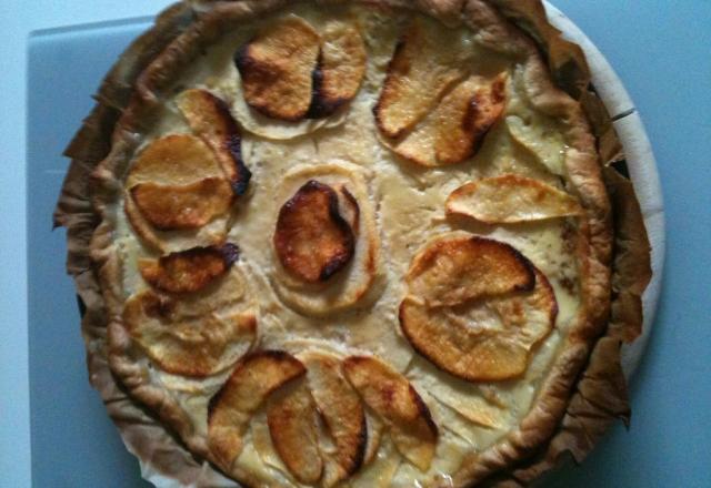 Tarte aux pommes maison à la cannelle