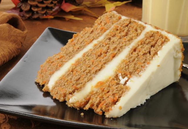 Carrot cake avec glaçage