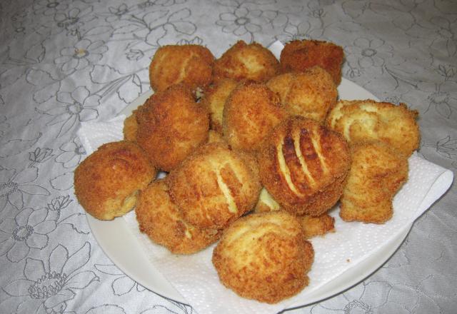 Croquettes de purée au brocciu