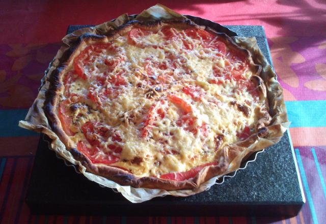 Tarte Jambon Tomate