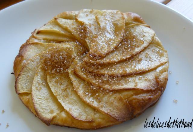 Tartelettes aux pommes en lamelles