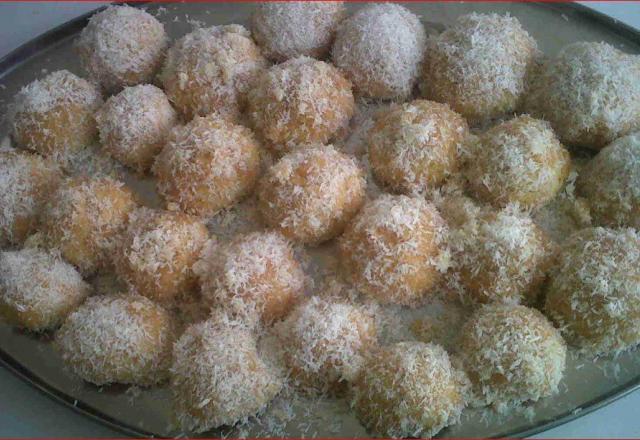 Boules de coco