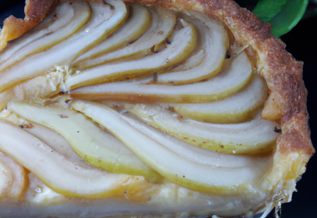 Gâteau solferino à la poire