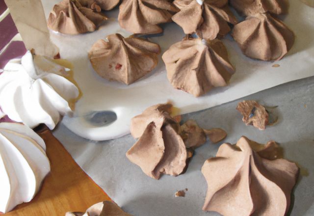 Meringues au chocolat classiques