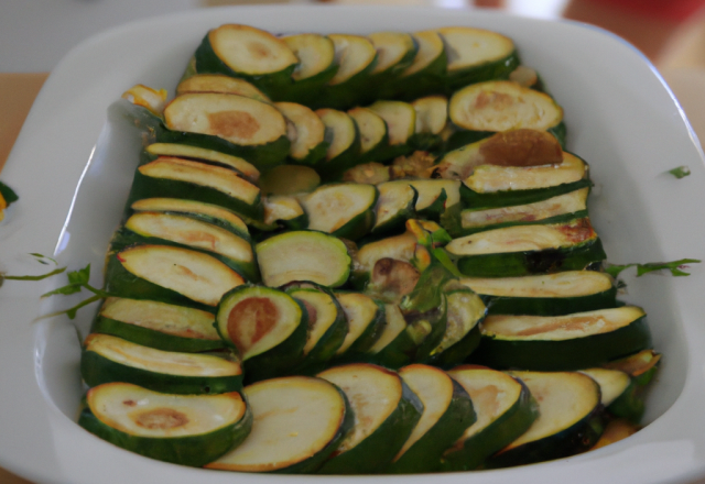 Courgettes bio à la provençale