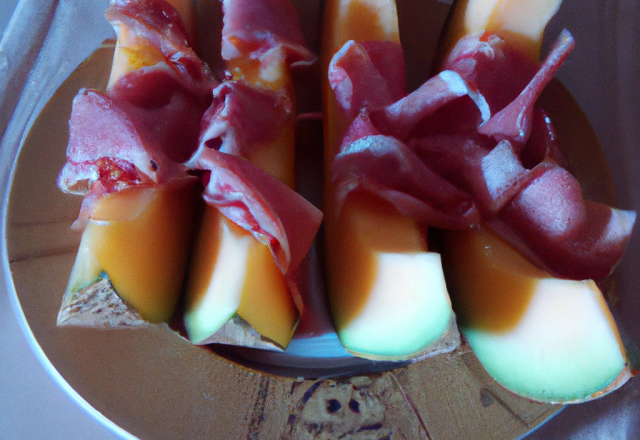 Melon au jambon de Parme