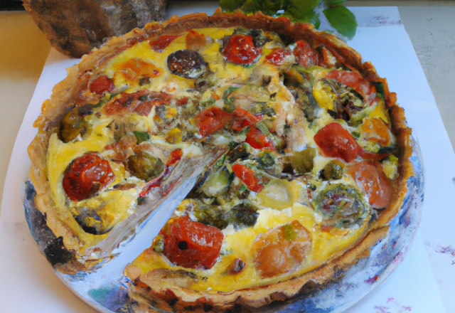 Quiche méditerranéenne