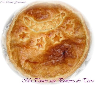 Tourte aux pommes de terre facile