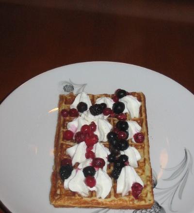 Gaufre chantilly d'antan