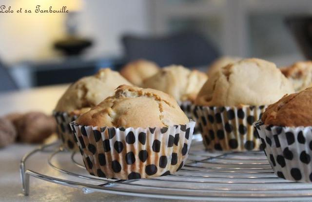 Muffins à la pomme, noix & spéculoos