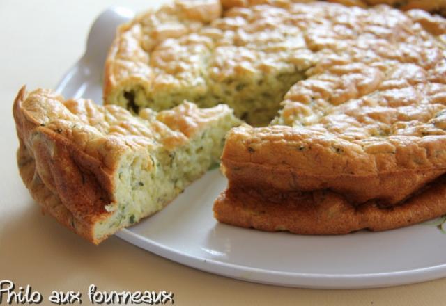 Gâteau de courgettes savoureux