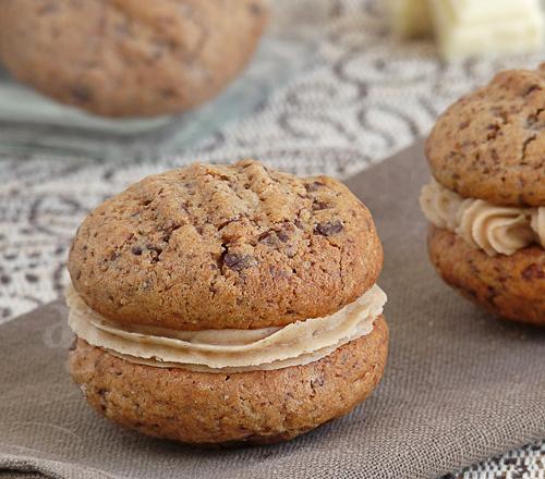 Whoopies aux chocolats & crème de marrons