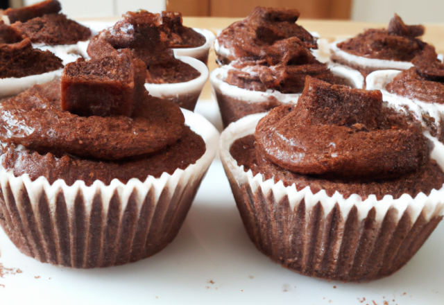 Cupcakes choco/chataigne